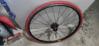 Rodillo Tacx con llanta