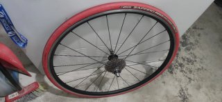 Rodillo Tacx con llanta
