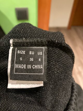 Pantalón chándal unisex negro