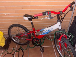 Bicicleta BH Oregon Roja y Blanca