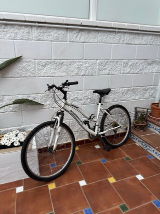 Bicicleta blanca Boomerang