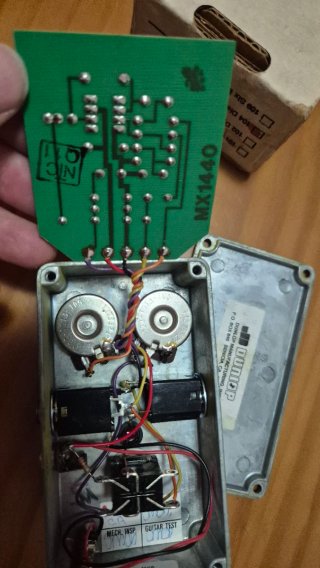 Pedal MXR Distortion+ años 80' como nuevo