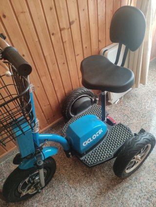 Moto Scooter Eléctrica CICLOTEK Azul