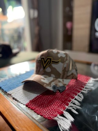 Gorra MEVO Paraguay Negra y Gris