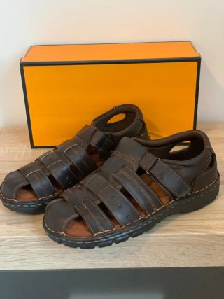 Sandalias hombre de piel. Número 42