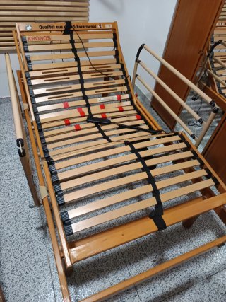 Cama eléctrica con mando