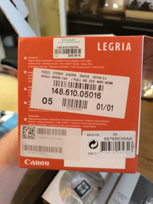 Canon LEGRIA HF R36 Kit Oferta Especial