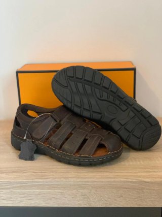 Sandalias hombre de piel. Número 43