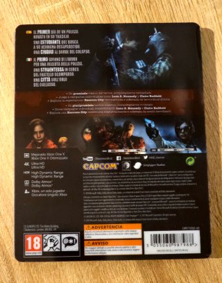 Resident Evil 2 Steelbook per Xbox One