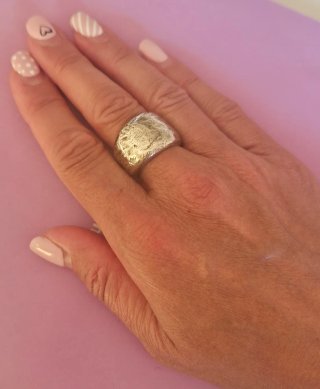 Anillo Tous Duna Plata