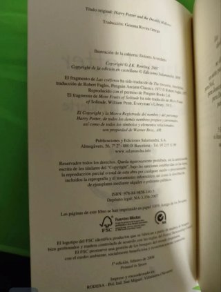 Libro antiguo Harry potter antigüedades comic