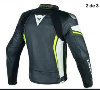 Chaqueta Dainese VR46 Piel Edición Limitada