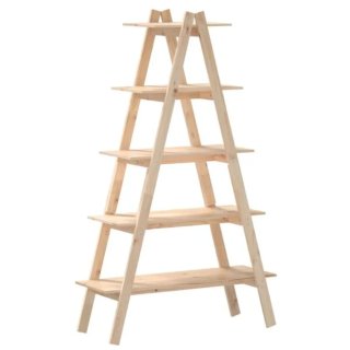 Estantería Escalera Madera 5 Niveles