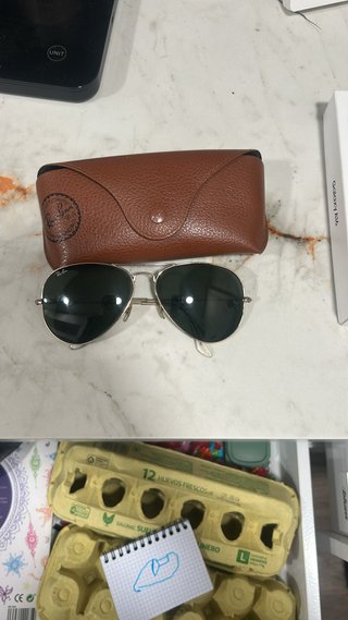 Gafas Ray-Ban Aviador con funda