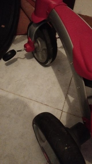 Triciclo infantil rosa