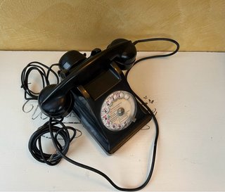 Telefono Bachelite Nero Anni '50