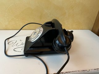 Telefono Bachelite Nero Anni '50