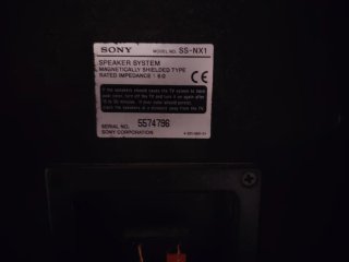 Sony SS-NX1 Altavoces Hi-Fi