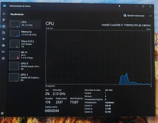 HP ZBook Studio G4 i7 16GB SSD Gráfica NVI
