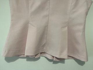 Zara Chaleco Peplum Talla L