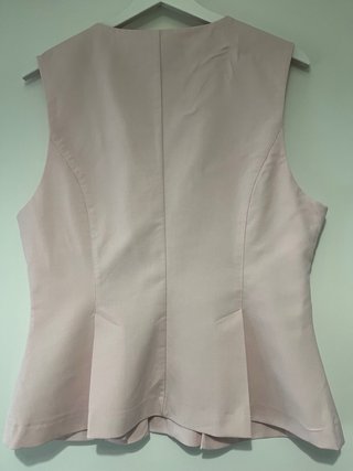 Zara Chaleco Peplum Talla L