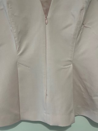Zara Chaleco Peplum Talla L