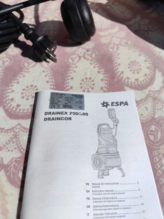 Bomba para aguas sucias