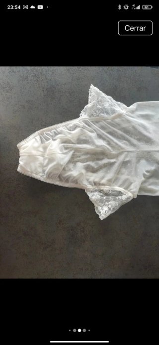 Body La Perla encaje blanco