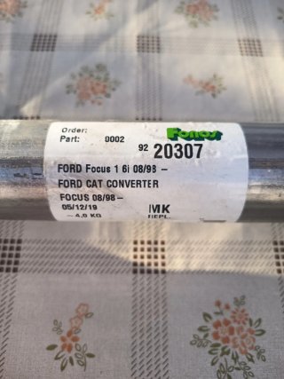 Catalizador Coche