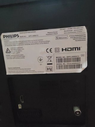 Televisión Philips 39 Negra