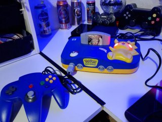 Nintendo 64 Edición Pikachu Azul ¡¡NO NEGOCIABLE!!