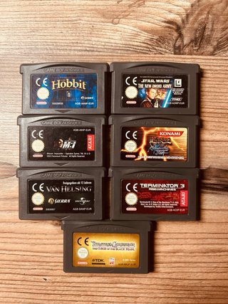 Lote 7 Videojuegos Game Boy Advance