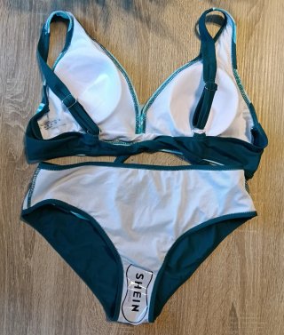 Bikini Talla 42-44 Azul y Verde