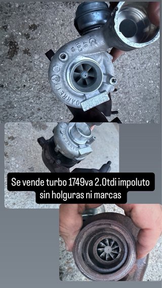 Turbo Garrett 1749va 2.0 TDI