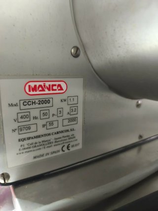Sierra de cinta Mainca CCH2000 trifásica.