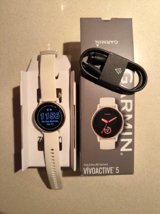 Garmin Vivoactive 5 Rose Gold/Blanco