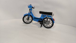Maqueta Vespino SCa escala 1 10 Azul Metalizado
