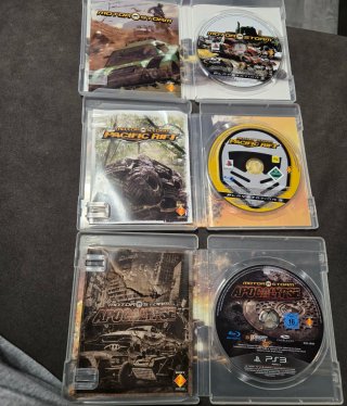 Pack 3 Juegos PS3 MotorStorm perfecto estado