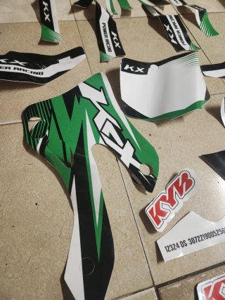 Kit Vinilos Kawasaki KX125 99-02