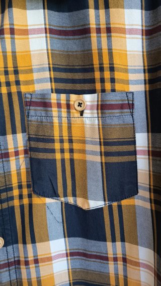 Camisa de cuadros para hombre talla M.
