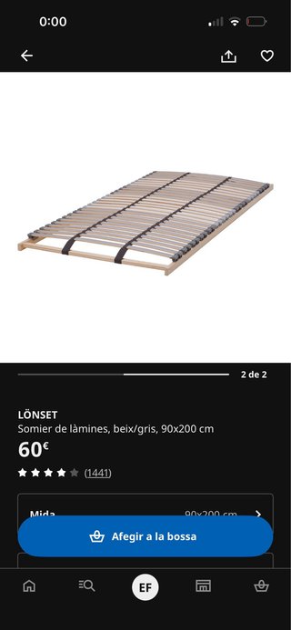 Litera IKEA Kura + Somier Lönset +escalera trofast