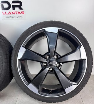 LLANTAS AUDI ROTOR A3 S3 ORIGINALES COLOR NEGRO