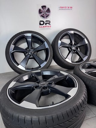 LLANTAS AUDI ROTOR A3 S3 ORIGINALES COLOR NEGRO
