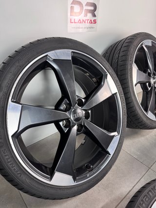 LLANTAS AUDI ROTOR A3 S3 ORIGINALES COLOR NEGRO