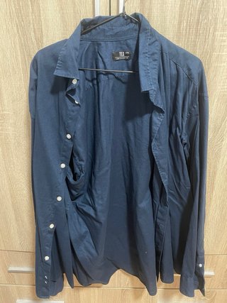 Lote 4 Camisas TOPMAN Blancas Talla XL