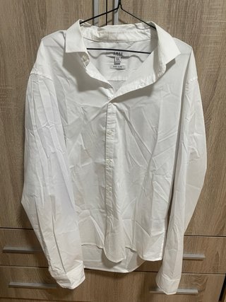 Lote 4 Camisas TOPMAN Blancas Talla XL
