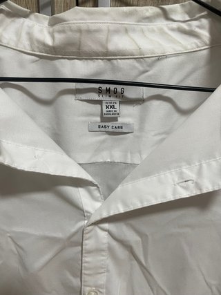 Lote 4 Camisas TOPMAN Blancas Talla XL