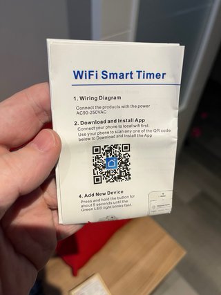 Relé Carril DIN WiFi Smart Timer 16A