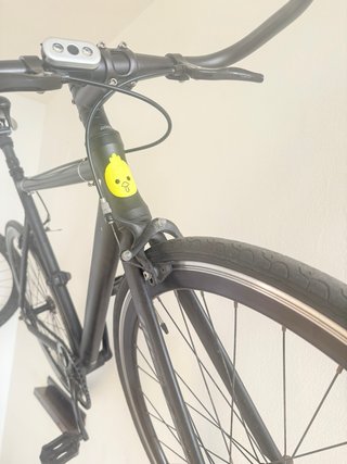 Bicicleta Fixie Negra  Talla M