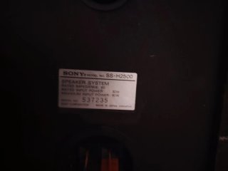 Sony SS-H2500 – Altavoces HiFi vintage Sony